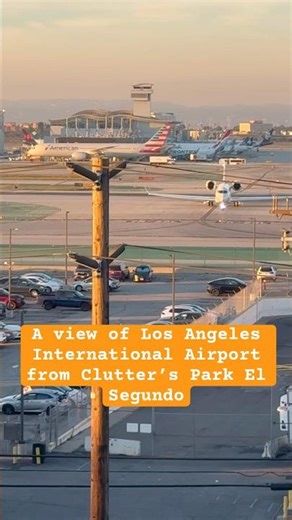 Los Angeles International Airport’s view from Clutter’s Park