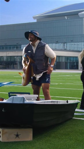 27K views · 281 reactions | When I’m on the field, it’s all focus. When I’m fishing, it’s all peace. Join me for a trip that’s about more than catching fish: it’s about connection. Enter now at catchwithdak.com, thanks to @ATT and @visitportaransas. | Dak Prescott | Facebook