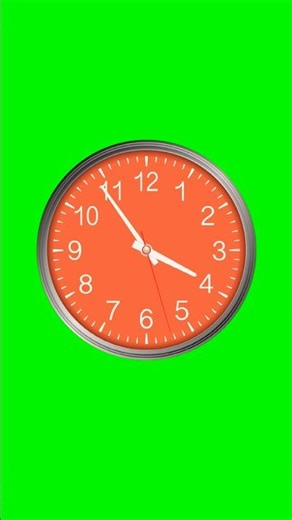 Greenscreen Clock Animation Stop Watch #clock #greenscreenvideo #funny