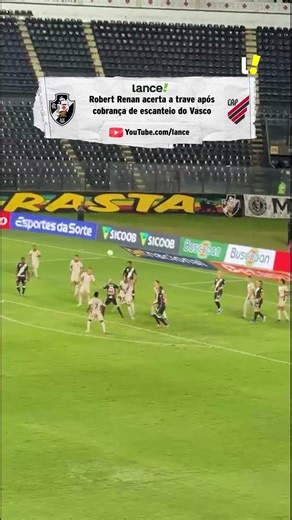 NA TRAVE!! ROBERT RENAN QUASE ABRE O PLACAR PARA O VASCO EM SÃO JANUÁRIO!