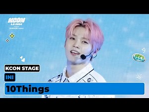 INI (아이엔아이) - 10 THINGS | KCON STAGE | KCON LA 2024
