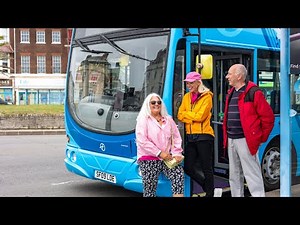 Life Begins at Bus Pass | First Bus meets Anneka Rice in Dorset