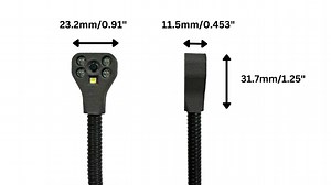 Vividia UV-100S side-view USB inspection camera with both UV and white LED lights