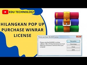 How to Remove the WinRAR License Purchase Pop-Up in WinRAR - EDU TECHNOLOGY