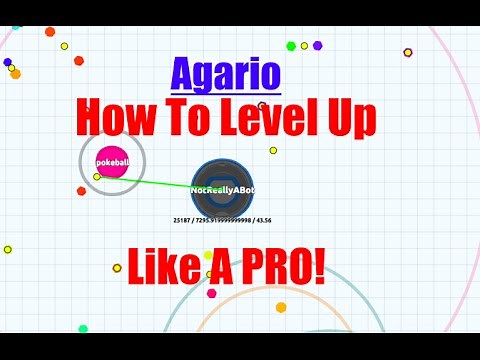 Agario - How To Level Up Like A PRO!
