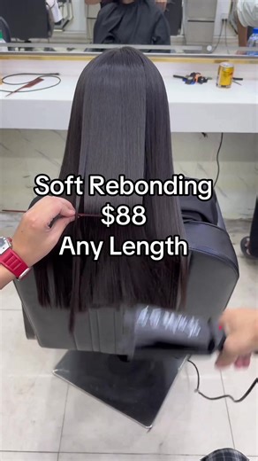 Affordable Soft Rebonding Services for Any Hair Length
