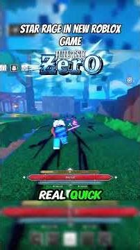 star rage in new roblox JJK game [jujutsu zero]