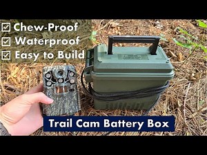 How to Build a Trail Cam Battery Box