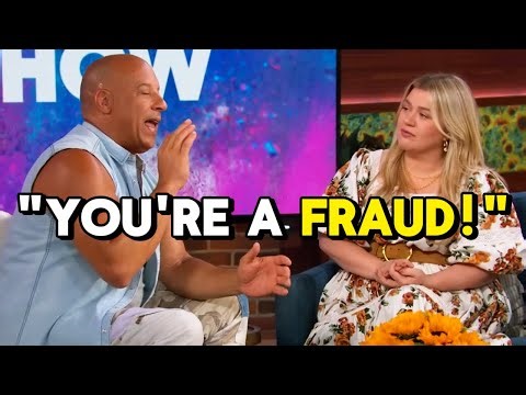 Vin Diesel Kicked Off Kelly Clarkson's Show After Heated Clash