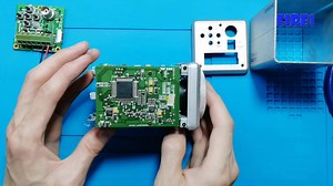 三星模拟摄像机拆解，了解每个芯片的作用，麻雀虽小五脏俱全