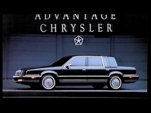 Commerical 1991 - 1992 Chrysler Fifth Avenue
