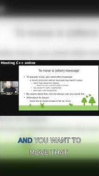 Make move constructors noexcept or vectors will copy #cplusplus