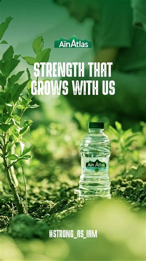 230 reactions · 9 comments |  True strength is rooted in nature. With Aïn Atlas, every drop fuels growth — in us, and around us. Because strength is not just lived, it’s shared. ✨ #AïnAtlas #StrengthLooksThisClear #STRONG_AS_IAM | Aïn Atlas | Facebook