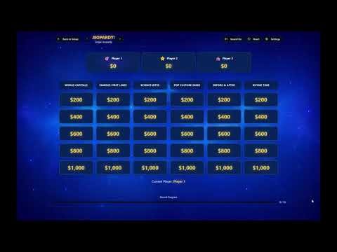 How to Create Your Own Jeopardy Game | Fully Customizable Browser Game Template