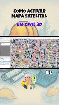 HOW TO ACTIVATE 3D CIVIL SATELLITE MAP #engineering #civil #civil3d #autocad #engineering #parati