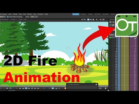 How to Animate Fire in OpenToonz | Realistic Fire Animation in OpenToonz - Step-by-Step