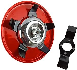 Weeding Disc, Dual-use Weeder Plate Lawn Mower Trimmer, Weeding Disk for Universal Mowers Head Brush Cutter Grass Cutting Machine (with Blade Adapter Kit)