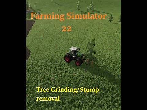 Tree Eraser Stump Grinding FS22