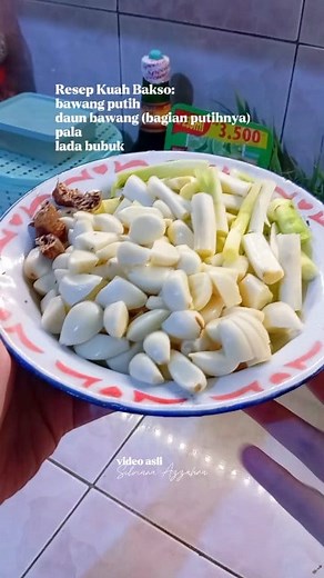 1.6M views · 8.9K reactions | Resep kuah bakso. Kamu wajib save dulu 殺 Video resep lengkap klik di komentar ya #trendingvideo #trendingnow #resep #resepkuahbakso #resepenak #resepsimple #reseptrending #reelsvideoシ #reelsviralシ #asmr | Silviana Azzahra | Facebook