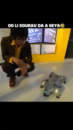 robot dog,milow robot puppy reviews,#shorts #souravjoshivlogs #foryou #viral #youtubeshorts