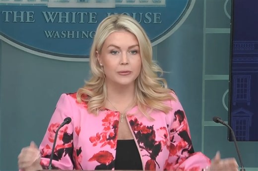 Leavitt says White House team ‘had a little loud prayer’ as she starts press briefing