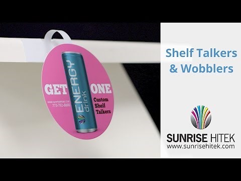 Shelf Wobbler | Shelf Dangler & Shelf Talkers