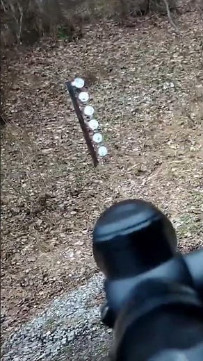 POV behind the Air Venturi ALPHA! #airgunreview #airrifleshooting #pcpairrifle