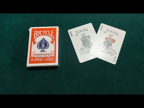 Visual card transposition