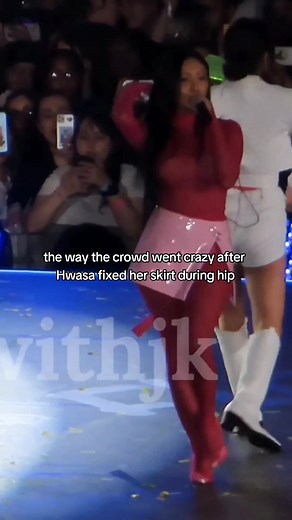 The power of Hwasa's hip #hwasa #mamamoo #kpopfyp