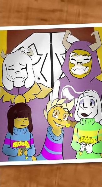Who is Underswap Asriel (Teach Tale Undertale animation Canon vs Fandom)