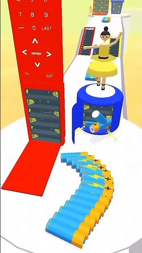 Battery Runner Fun Gameplay #2416 #shorts #games #gaming