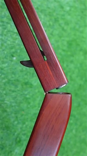 Viral Daily HD on Instagram: "Beautiful folding wooden slingshot #slingshot #woodworking #diy #handmade #amazing"