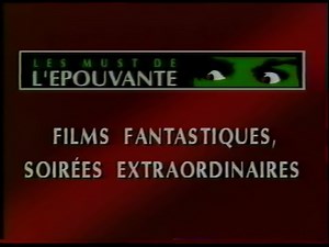Collection "Les Must de l'épouvante" GCR- Bandes annonces V.F VHS (1987)