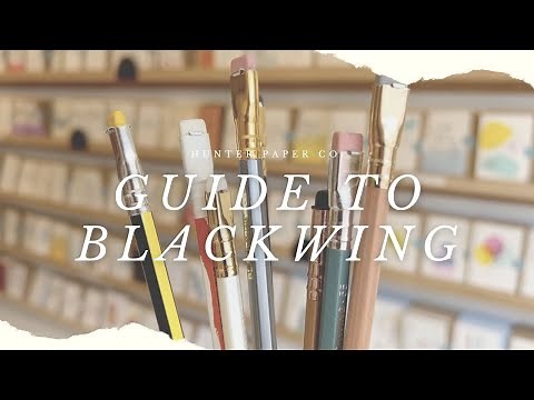 An Introduction to Blackwing Pencils