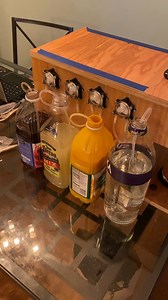 Made my own cocktail machine from scratch! It builds a custom drink menu based on your inputs.