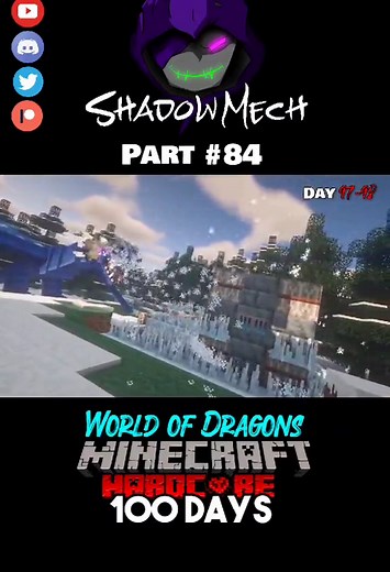 100 Days in a World of Dragons - Minecraft Hardcore Adventure