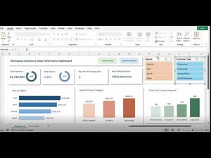 Excel Dashboards Made Easy: Create Stunning Interactive Charts & KPIs | Week 4 Data Analytics