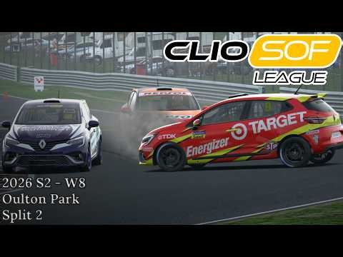 Clio Cup SoF League | S2 2026 - Week 8 | Oulton Park | Split 2