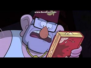 gravity falls whats behind the vending machine?