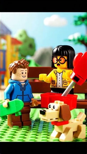 The Great LEGO Dog and Friends! #short #lego