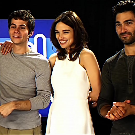 Adorable Moments with Teen Wolf Stars Dylan O'Brien and Crystal Reed