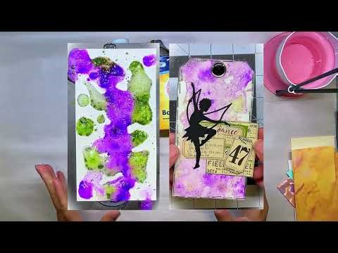 Bubbling Creativity! Easy Fizz Technique for Journals