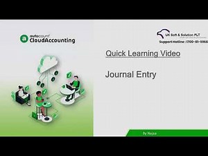 AutoCount Cloud Accounting: Journal Entry