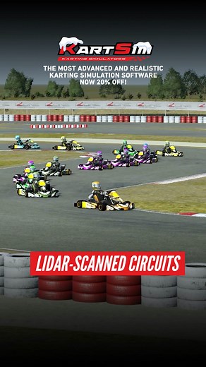 Limited-time Black Friday deal: 20% OFF the most accurate karting simulation software on the market. Ends 1st of December | KartSim Ltd