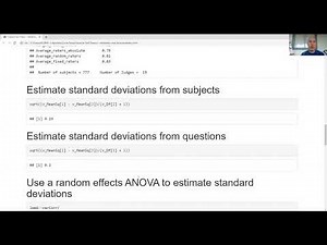 Classical Test Theory - Reliability and Generalizability