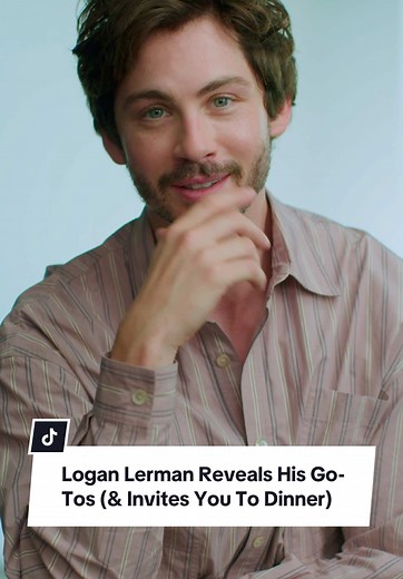Logan Lerman Reveals His Go-Tos & Dinner Invitation