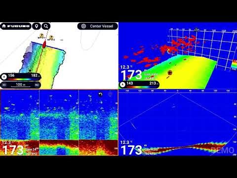 Furuno DFF3D - The 4 Display Modes