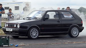 119K views · 5.5K reactions | Dakota raceway always throws up some cool builds at their Drag n Drift days such as this Mk2 VW Golf which has been converted to RWD and powered by a 2.7L BiTurbo V6 from the Audi S4 B5! | Mk1Kieran | Facebook
