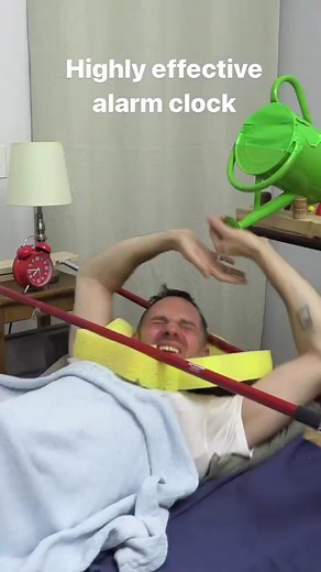 12M views · 57K reactions | Fool-proof alarm clock | Joseph's Machines | Facebook