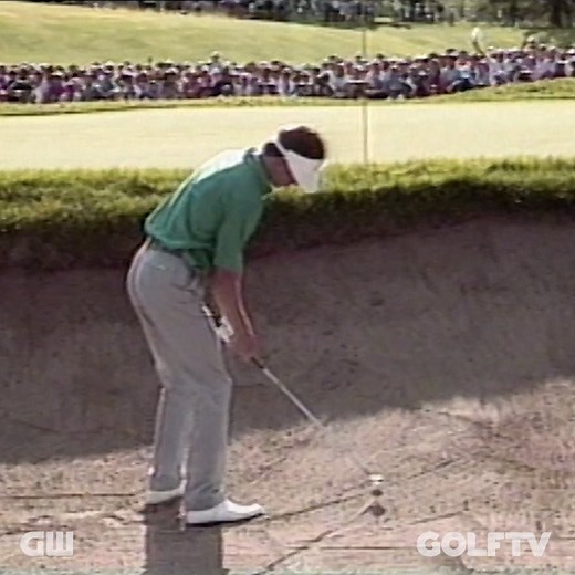 Holing a bunker shot on the 18th to win a major... That was a reality for Bob Tway at the 1986 PGA Championship. | GOLFTV
